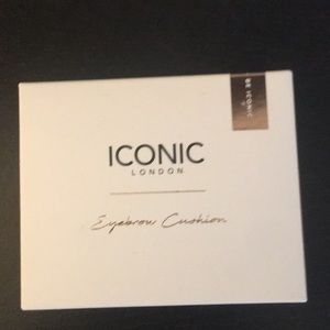 Iconic London Eyebrow cushion in the shade medium